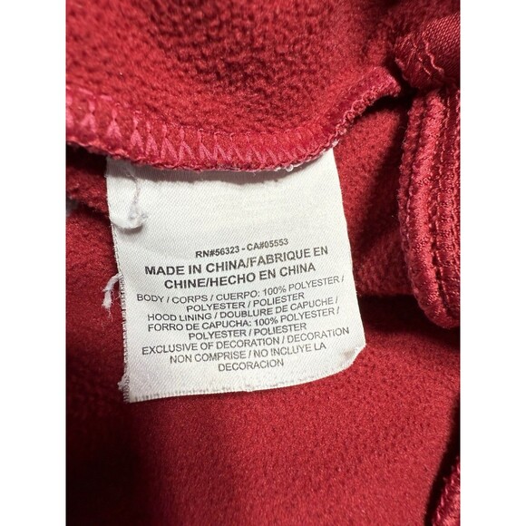 Nike Therma Boys Pullover Hoodie Maroon Red Size Large Kid Youth Heather Dri-Fit - Picture 7 of 16